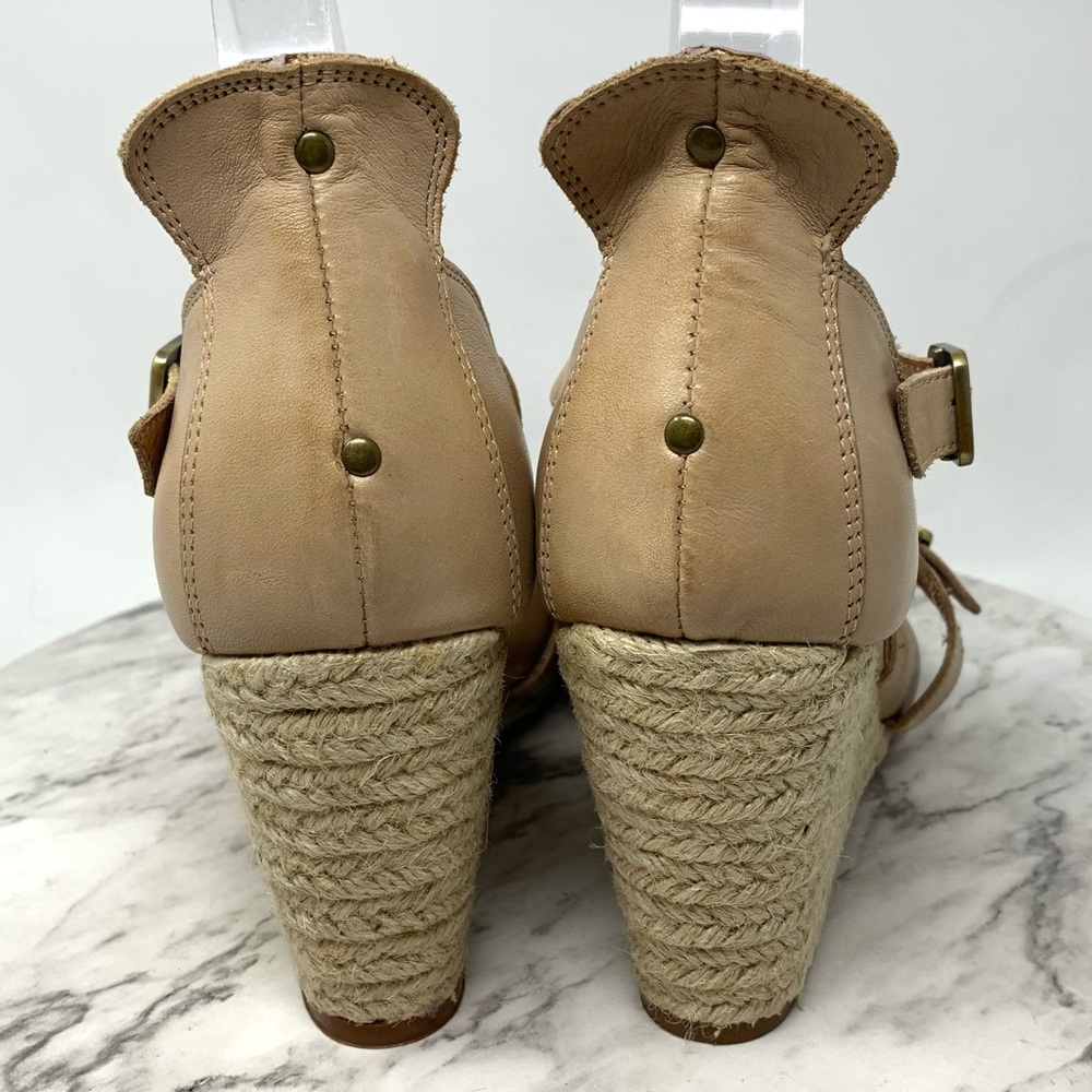 Corso Como Hello Ankle Strap Open Toe Leather Esp… - image 5